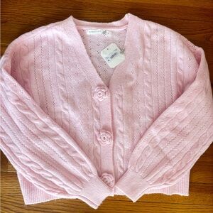 Altar’D state light pink cardigan 
NWT 
Size XS